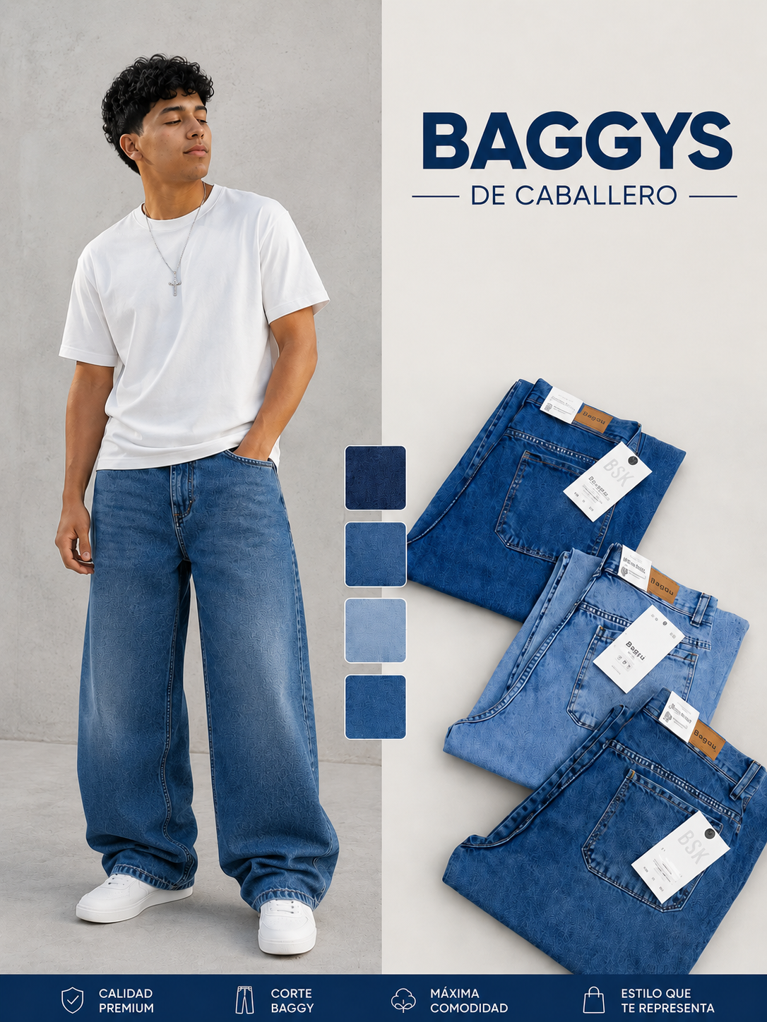 Pantalon Baggy Men