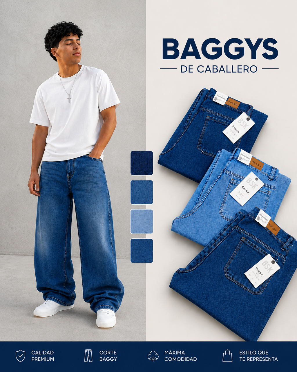 Pantalon Baggy Men