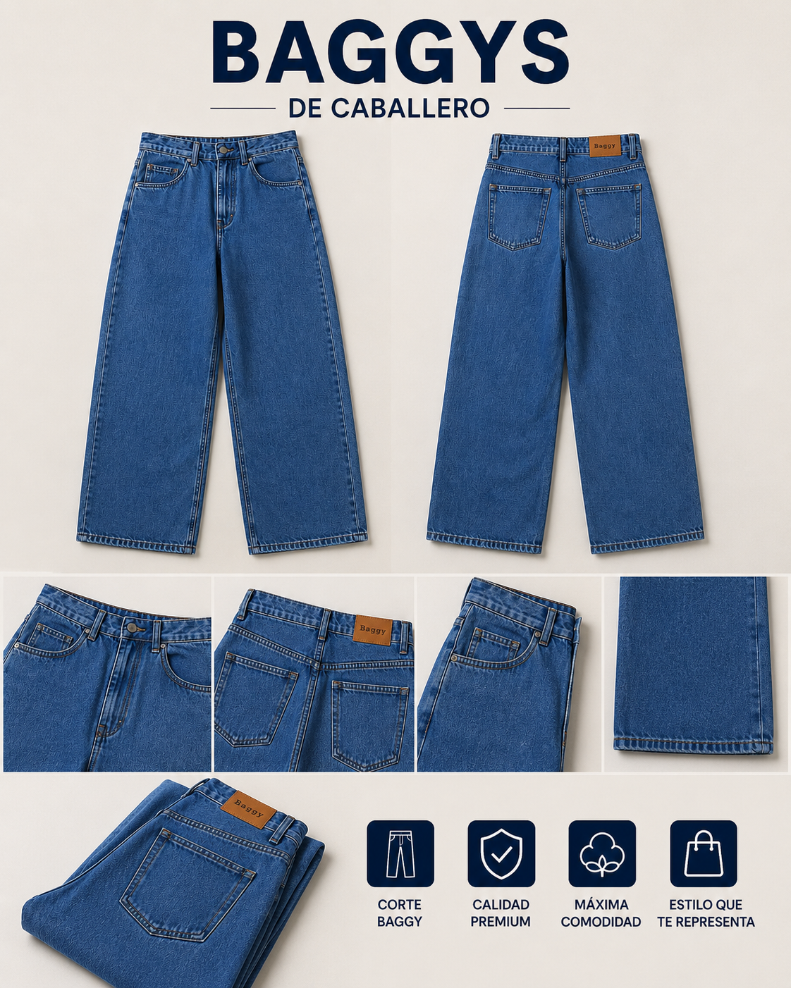 Pantalon Baggy Men