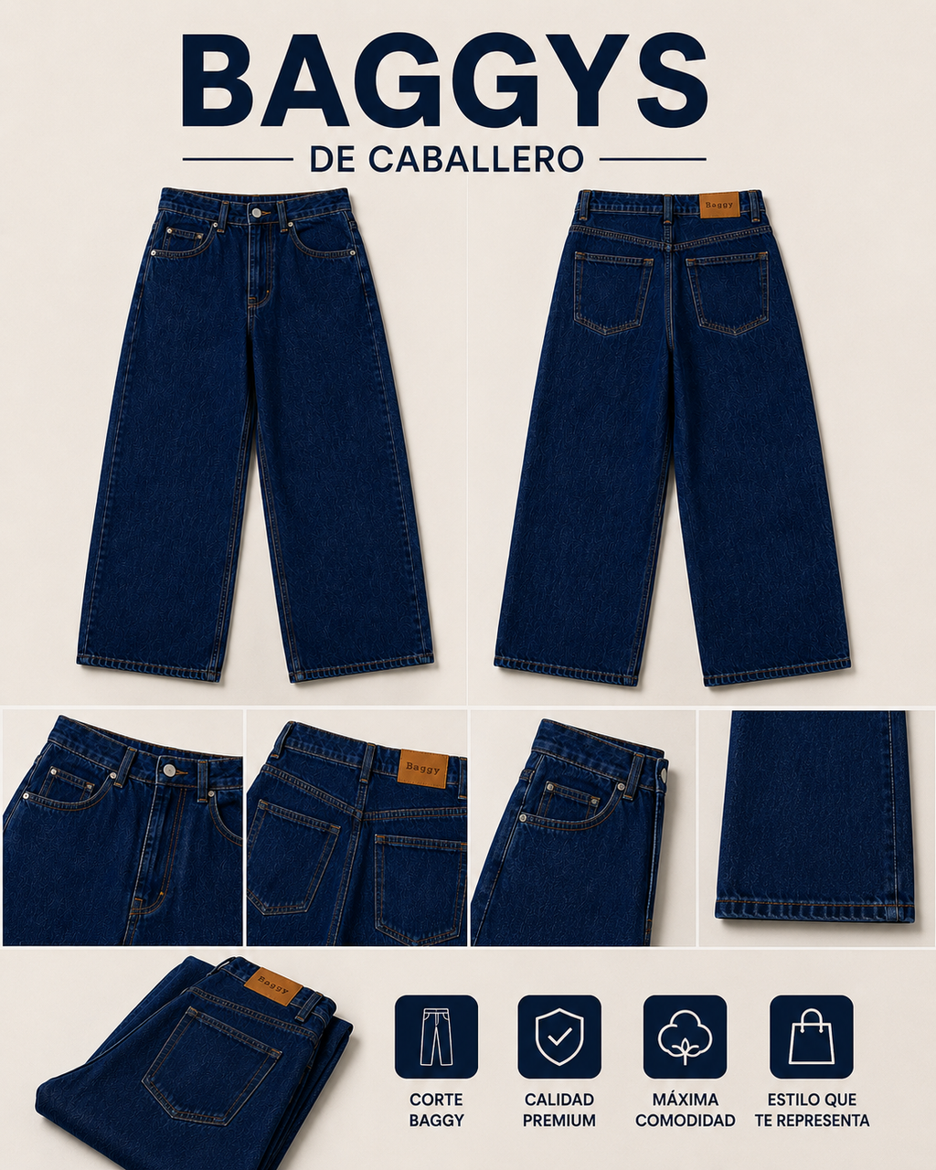 Pantalon Baggy Men