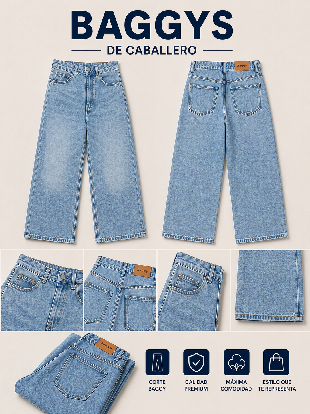 Pantalon Baggy Men